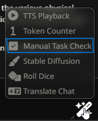 Manual Task Check